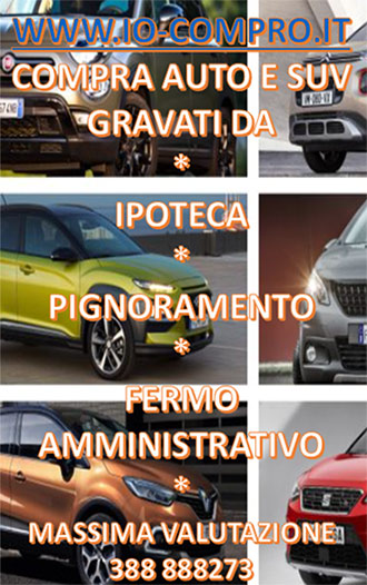 Acquisto auto suv con pignoramento o ipoteca