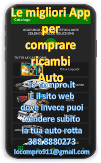 Le app per comprare ricambi auto dal cellulare