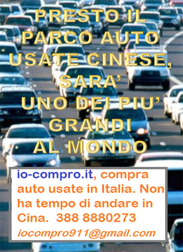 Auto usate cinesi, un mercato vertiginoso
