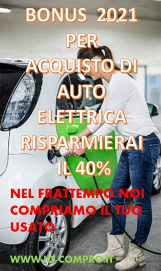 Bonus auto elettriche incentivi 2021, dimezzati i prezzi