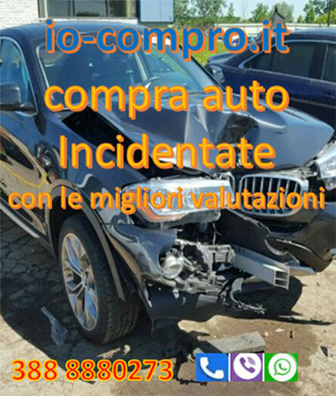 Compro auto danneggiate sinistrate