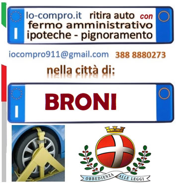 Compro subito auto in fermo amministrativo Broni