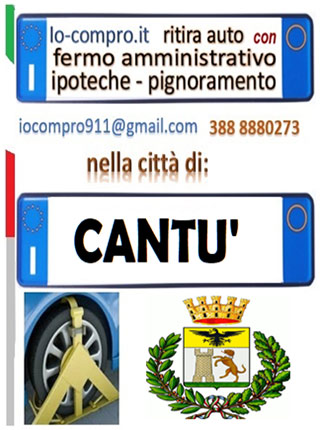 Compro subito auto in fermo amministrativo Cantù