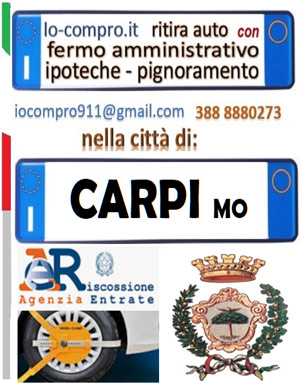 Compro subito auto in fermo amministrativo Carpi