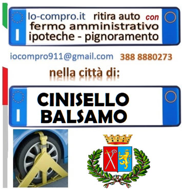 Compro subito auto in fermo amministrativo Cisinello Balsamo