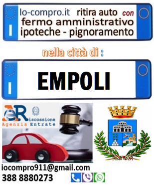 Compro subito auto in fermo amministrativo Empoli