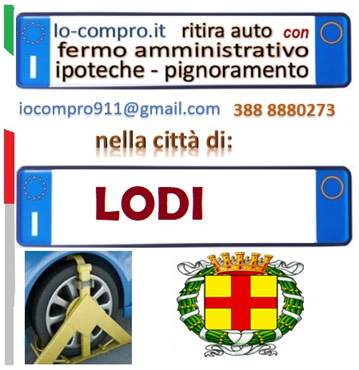 Compro subito auto in fermo amministrativo Lodi