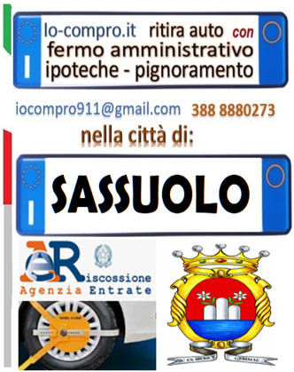 Compro subito auto in fermo amministrativo Sassuolo