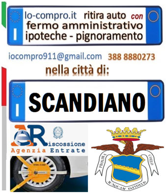 Compro subito auto in fermo amministrativo Scandiano