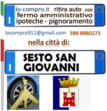 Compro auto in fermo amministrativo Sesto San Giovanni
