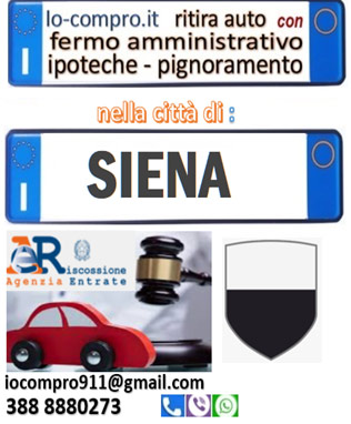 Compro subito auto in fermo amministrativo Siena