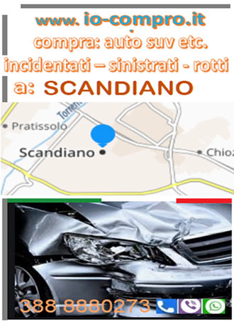Compro auto incidentate a Scandiano