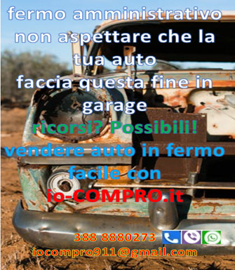 Opposizione fermo amministrativo auto: vendita e valutazione
