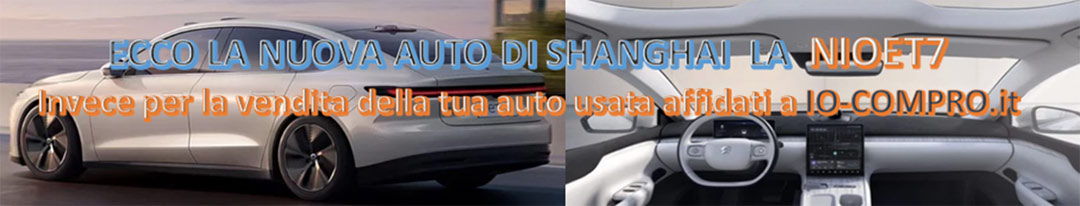 La nuova auto elettrica di Shanghai la NIO ET7