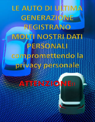 La tua auto registra molti dati - più di quanto tu non pensi