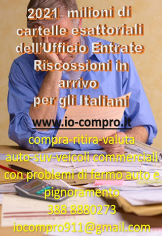 Cartelle esattoriali vecchie, ritornano ora nel 2021