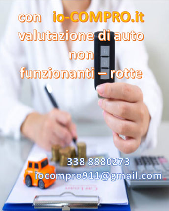 Valutazione per auto non funzionanti o con problemi