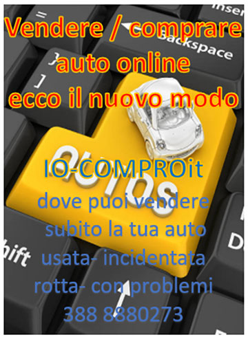 Vendere auto usate, tramite il mercato online