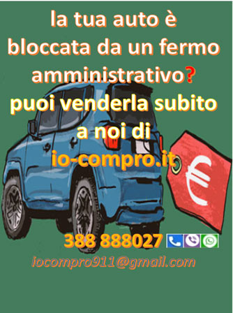 Vendi subito auto in fermo, 7.953 euro per chi circola
