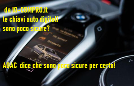 chiavi auto digitali