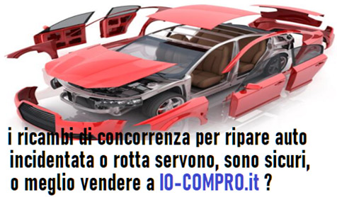 Ricambi auto di concorrenza per auto