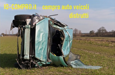 Compro auto distrutte, o con gravi danni 