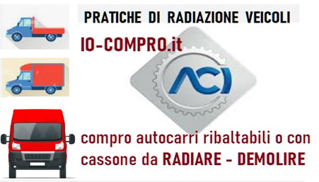 compro autocarri ribaltabili, da radiare o demolire
