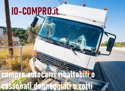 compro autocarri ribaltabili, danneggiati