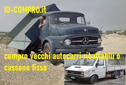 compro autocarri ribaltabili, vecchi
