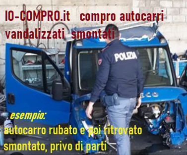 compro autocarri ribaltabili, senza pezzi di meccanica