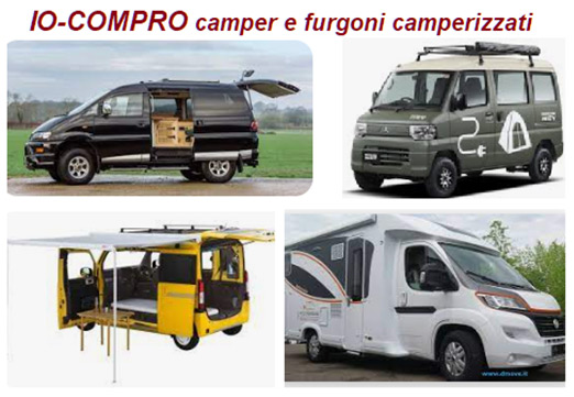 Compro camper usati, rotti, ogni anno, tipo, condizione
