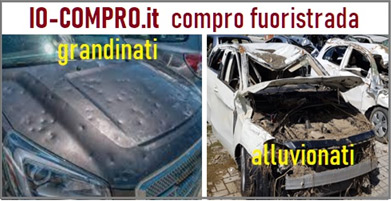 compro fuoristrada distrutti o alluvionati