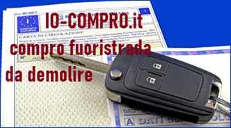 compro fuoristrada da radiare - demolire