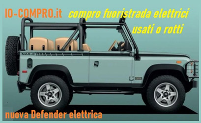 compro fuoristrada elettrici