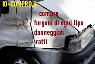Compro furgoni danneggiati