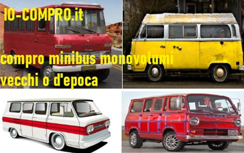 compro bus, furgoni multi passeggeri, vecchi
