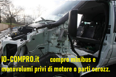 compro bus, furgoni multi passeggeri, privo di pezzi di meccanica