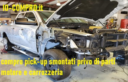 compro pick-up senza pezzi di meccanica