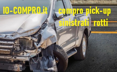 compro pick-up sinistrati