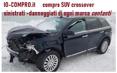 compro SUV sinistrati