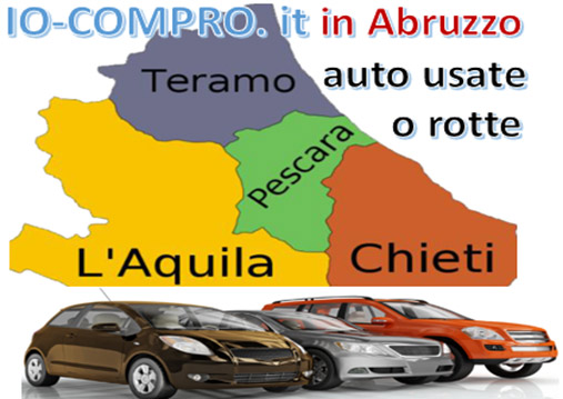 Compro auto e veicoli usati in Abruzzo