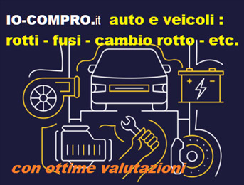 Acquisto veicoli-auto con cambio o motore rotto