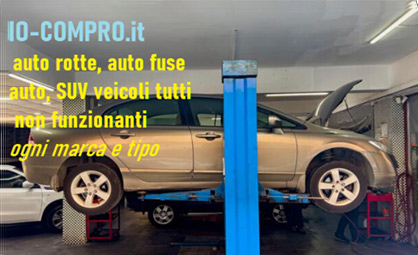 Compro auto e veicoli rotti
