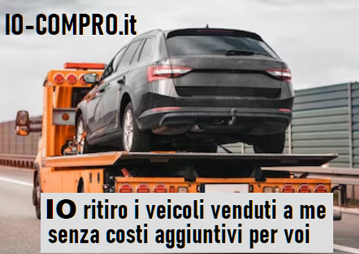 Ritiro auto senza costi aggiuntivi